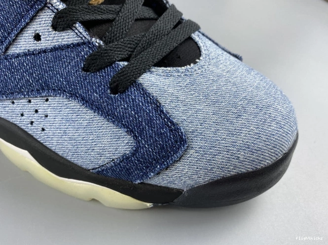 Jordan CT5350-401 6 Washed Air Denim 0808